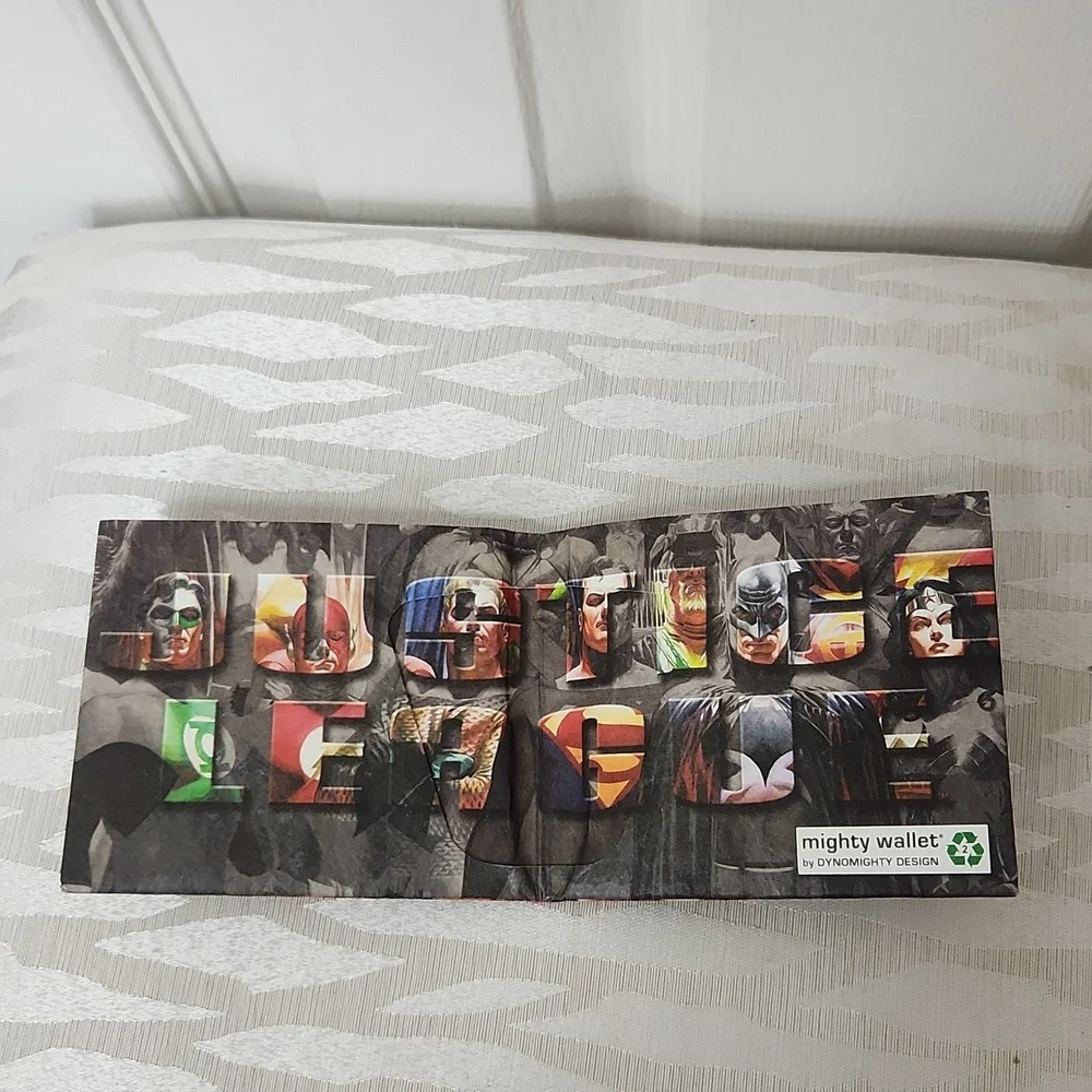 Justice League, Mighty Wallet, Paper, Comic Book, Bifold, Superman, Batm…